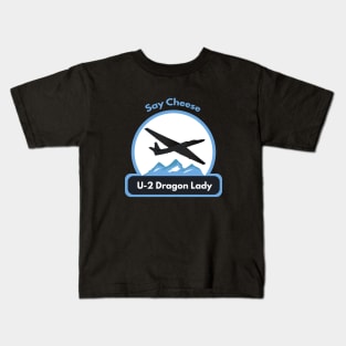 U-2 Dragon Lady Reconnaissance Aircraft Kids T-Shirt